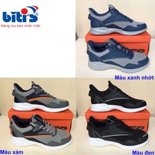  bitis mẫu mới  Giày Thể Thao Nam Biti's Hunter X 3 Màu HSM009400DEN HSM009400XAM HSM009400XNH   Đen Xám Xanh Nhớt   