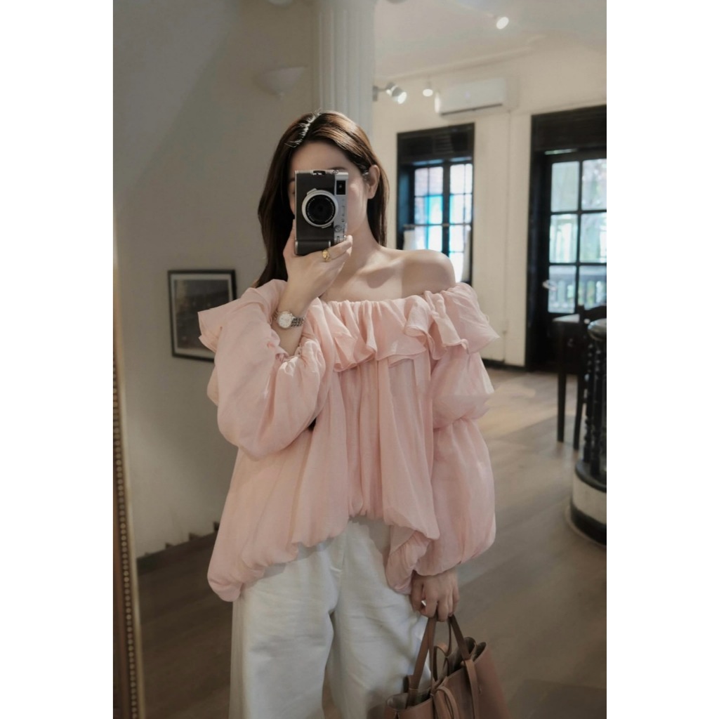 ÁO TƠ TRỄ VAI DÁNG BÍ TAY TẦNG XÒE BỒNG ĐIỆU ĐÀ TIẾU THƯ CHẤT TƠ MỀM - DÀNH CHO NỮ | BigBuy360 - bigbuy360.vn