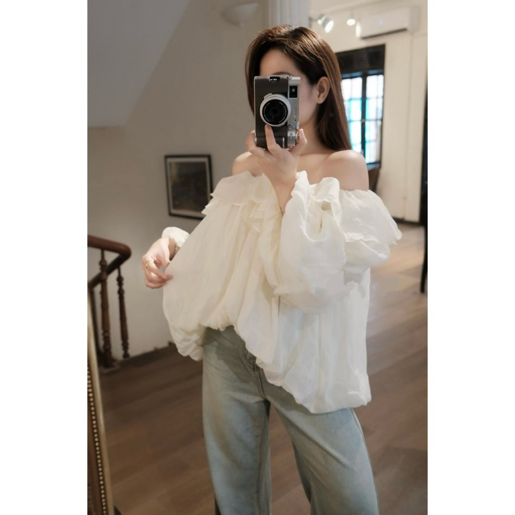 ÁO TƠ TRỄ VAI DÁNG BÍ TAY TẦNG XÒE BỒNG ĐIỆU ĐÀ TIẾU THƯ CHẤT TƠ MỀM - DÀNH CHO NỮ | BigBuy360 - bigbuy360.vn