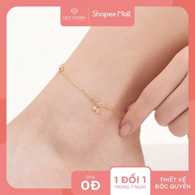 Lắc Chân Vàng Tây 10k LCZ01 Huy Thanh Jewelry