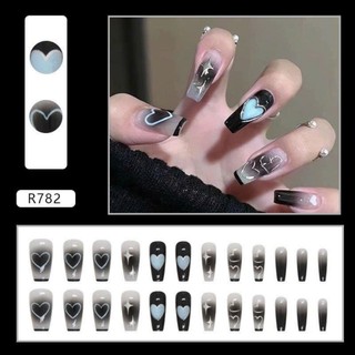 bộ 24 móng tay giả nhiều mẫu