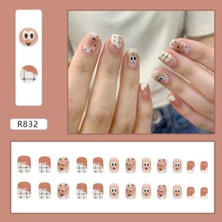 bộ 24 móng tay giả nhiều mẫu
