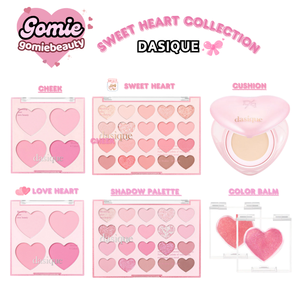 (Sweet Heart Collection) Phấn Mắt, Phấn Má Hồng Dasique