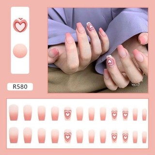 bộ 24 móng tay giả nhiều mẫu