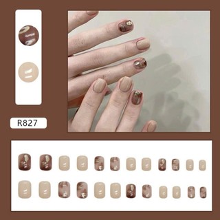 bộ 24 móng tay giả nhiều mẫuw
