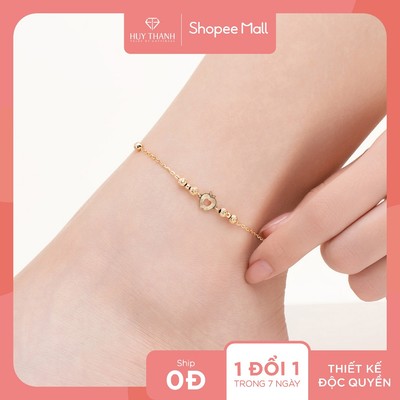 Lắc Chân Vàng Tây 10k LCZ02 Huy Thanh Jewelry