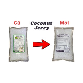 Thạch Dừa Nguyên Vị - Gói 1Kg - TOBEE FOOD, Thạch dừa, topping trà trái cây