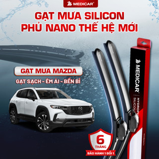 CẶP GẠT MƯA Ô TÔ xe MAZDA - Gạt mưa ô tô Silicon phủ nano chống nước Medicar