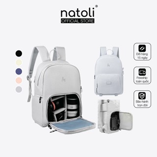 Balo máy ảnh, balo camera chống nước NATOLI, nhiều ngăn đựng laptop đi du lịch BST Durable Premium Camera Backpack B29
