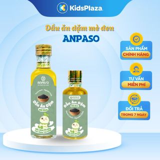 Dầu ăn dặm mè đen Anpaso 50ml/100ml  Cho bé từ 6 tháng tuổi- KidsPlaza