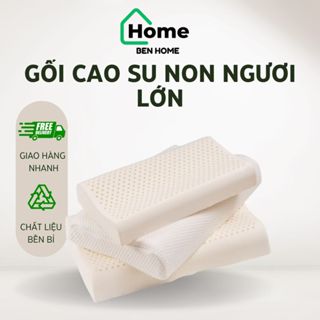 Gối Ngủ Chống Đau Vai Gáy Cao Su Non Tự Nhiên Cao Cấp Chống Ngáy Giảm Đau Cột Sống Giành Cho Người Lớn Giúp Ngủ Ngon