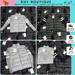  Áo Khoác Phao Tay Len MONCLEA Nam Nữ Siêu Đẹp - Áo Phao MON Dày Dặn Siêu ẤM 