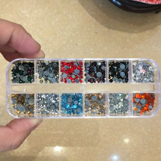 Khay Đá Chân Lưới Mix Side 12 Màu - manh219