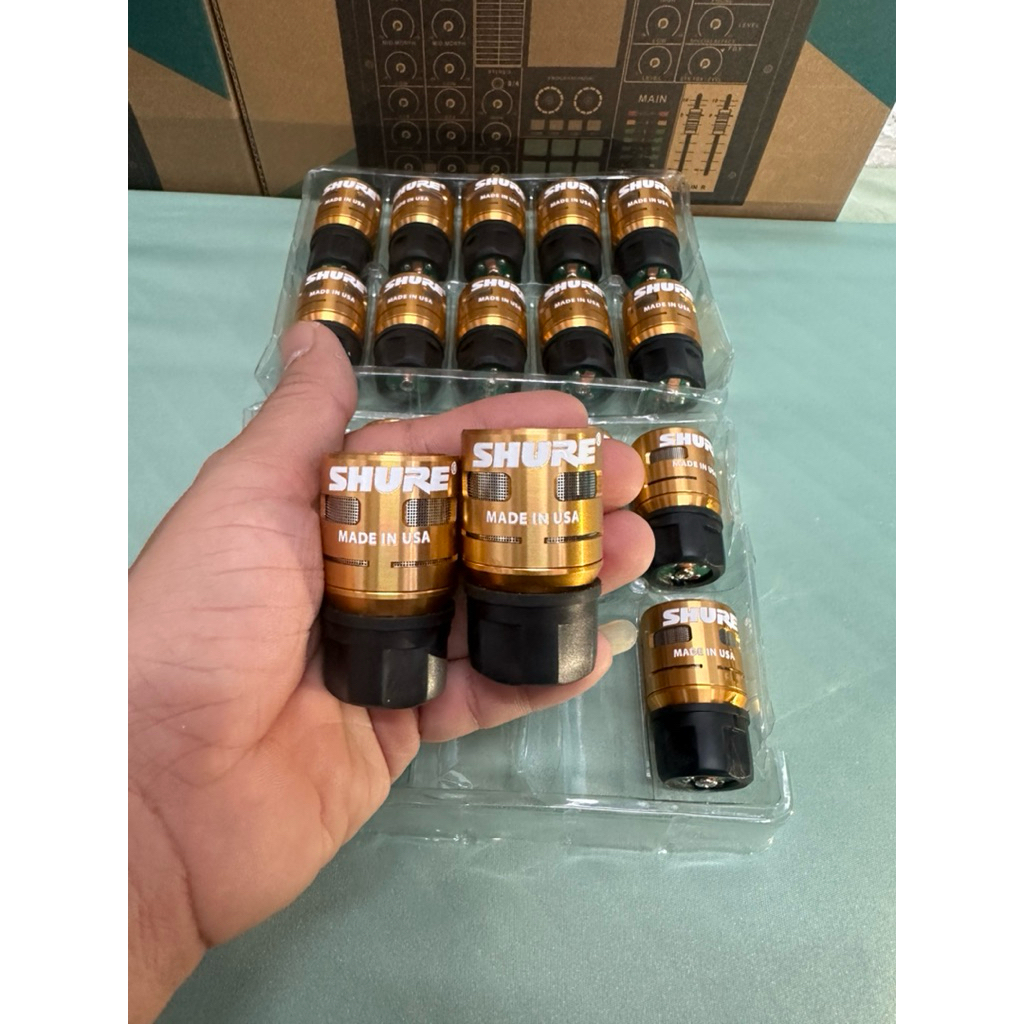 Shure Củ Micro Cao Cấp SHURE Made In USA Chất Lượng Âm Thanh Rõ Ràng Tròn Tiếng Độ Hút Âm Mạnh Chắc 