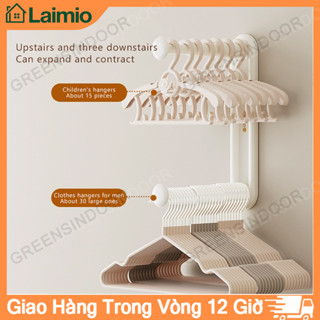 Giá treo quần áo mới Giá treo quần áo gia đình Móc treo tường Giá treo quần áo ban công