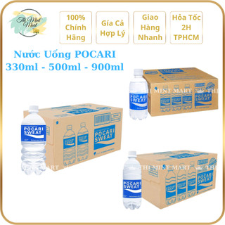   HỎA TỐC HCM  Thùng Nước Khoáng Ion Bù Điện Giải Pocari Sweat_THỊ MINT MART 