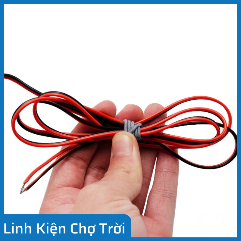 Dây Điện Đôi 24AWG, Dây Điện (1 Mét) Linh Kiện Chuyên Dụng Cho Các Sản Phẩm Điện Tử