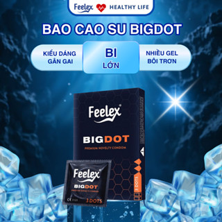 Bao cao su Feelex Bigdot Gai nhiều gel bôi trơn