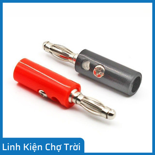 Đầu Jack Bắp Chuối 4mm Đực Chân Cắm Âm Thanh, Thiết Bị Điện Tử