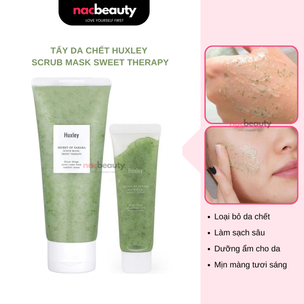 Tẩy Da Chết Huxley Scrub Mask Sweet Therapy 30g & 120g