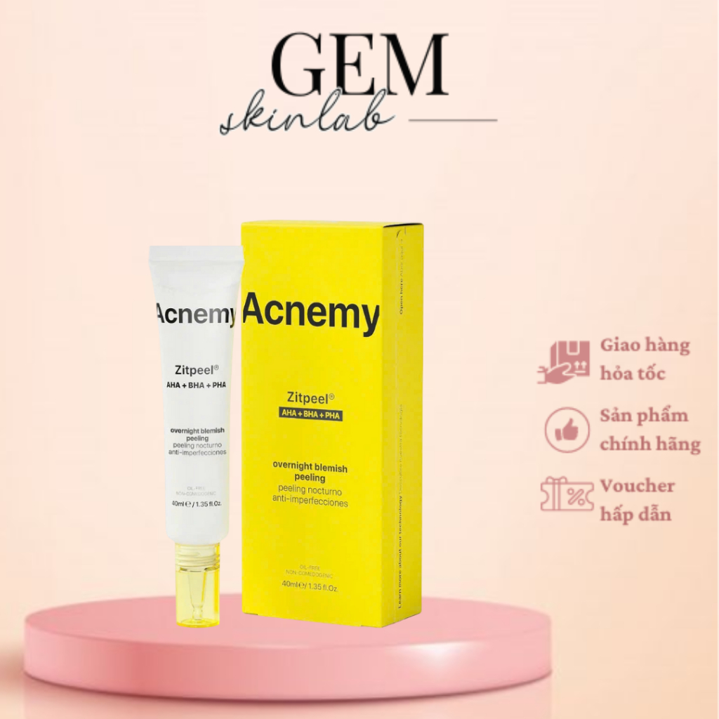 [HÀNG CÔNG TY] ACNEMY ZITPEEL AHA-BHA-PHA - PEEL KẾT HỢP AHA-BHA-PHA 40ML