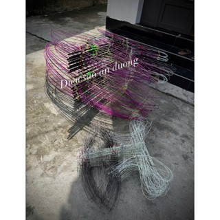  Khung diều đại trà lắp ghép làm sẵn full nan tím đã độ sẵn từ 90cm đến 2m tằng kèm vải về bọc 