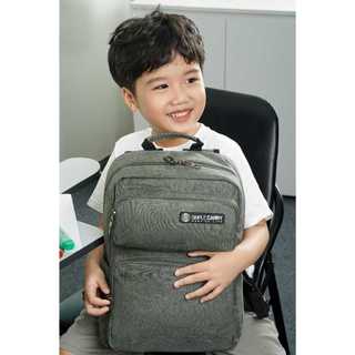 Balo Học Sinh SimpleCarry Issac 1 Nhiều Màu, Có Túi Hình Hộp, Phần Lưng Có Lớp Mút