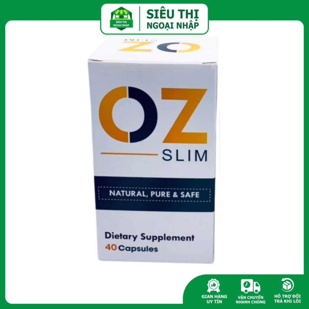 Viên uống OZ SLIM Cao Cấp của Mỹ Hộp 40v