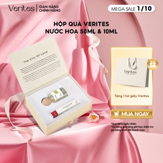 Hộp Quà VERITES nước hoa DALAT Tree 50ml +10ml phong cách nhẹ nhàng nữ tính ấm áp