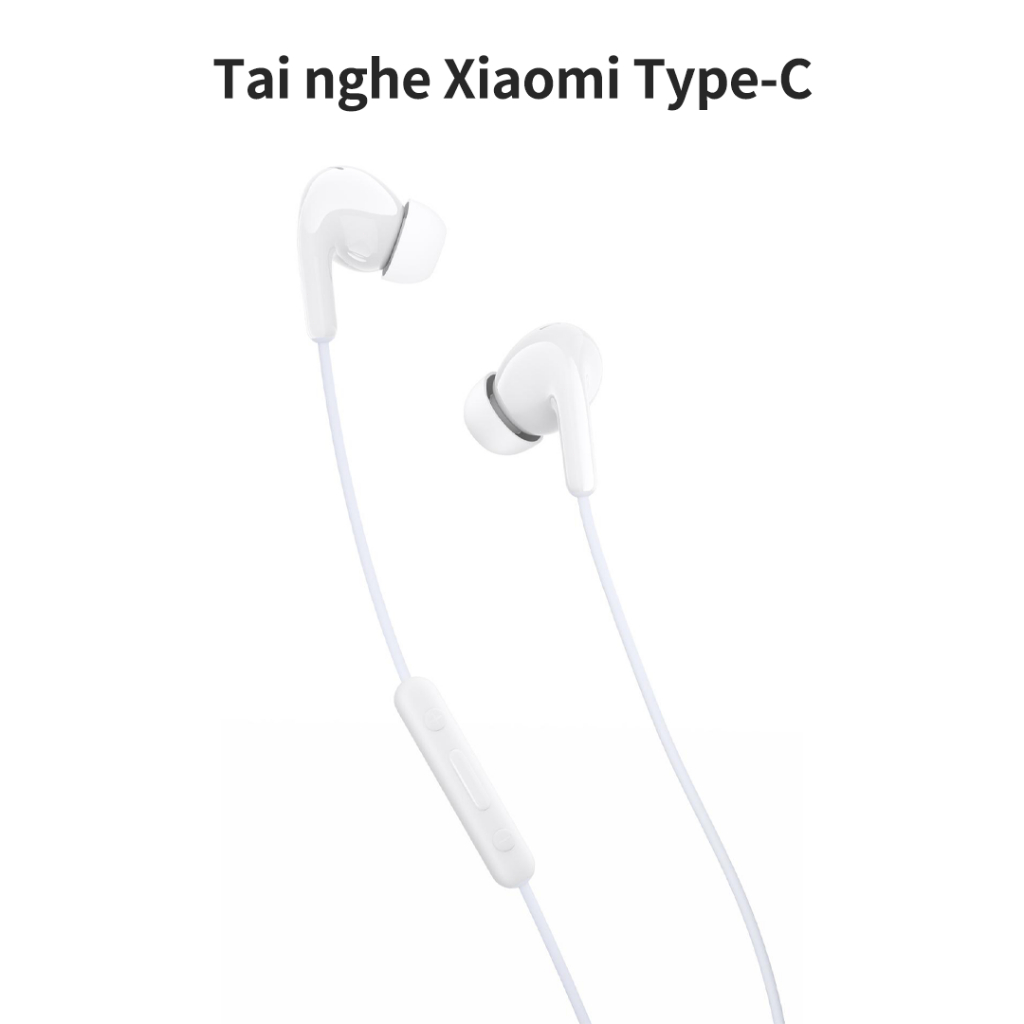 Xiaomi Type-C Earphone Tai nghe vào tai  Gọi điện HD, giảm ồn Tai nghe dây