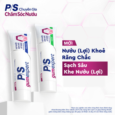 [PC gift] Kem đánh răng P/S Chuyên gia chăm sóc nướu Trắng răng 30g