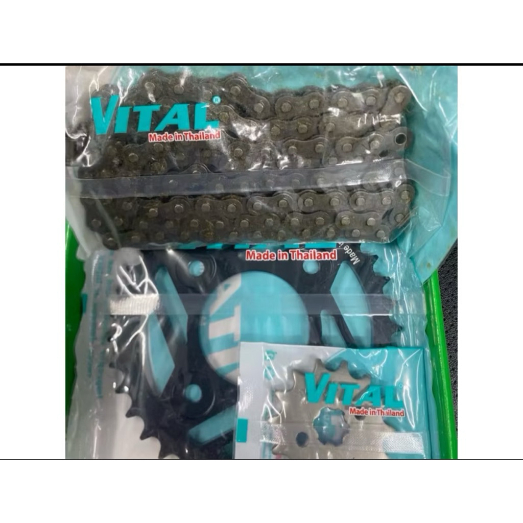 BỘ NSD MSX 125 ĐỦ SIZE Nhông 15 Dĩa 30/32/34 Sên 9Ly - Thương Hiệu VITAL Thái Lan