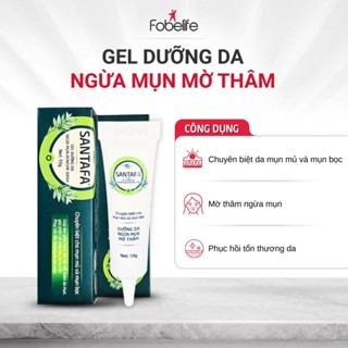 Kem Giảm Mụn Mủ, Mụn Bọc, Mụn Đỏ Và Mụn Trứng Cá Acnevir Santafa N1 - Tuýp 10gr