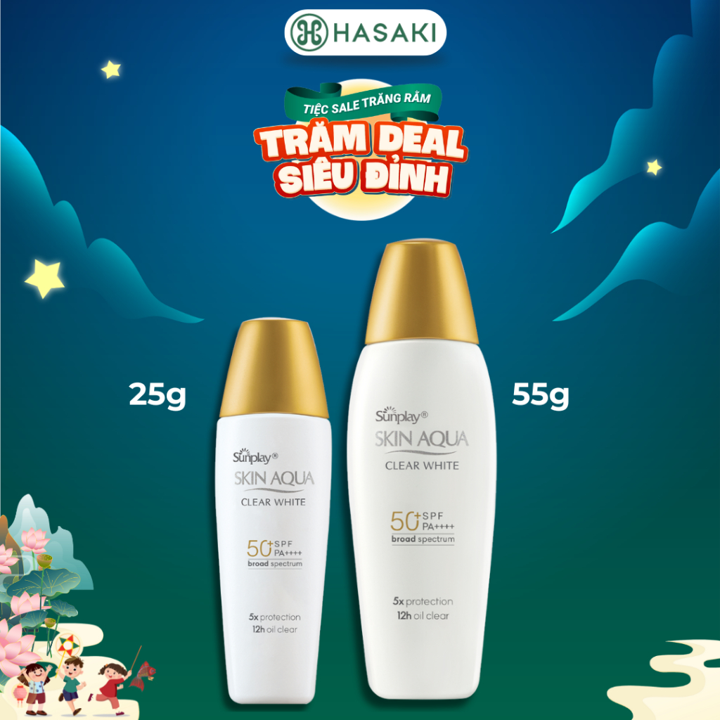 [DAILY] Sữa Chống Nắng Sunplay Skin Aqua Dưỡng Da Sáng Mịn Hasaki Sản Phẩm Chính Hãng