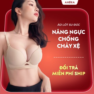 Áo Lót Nữ Nâng Ngực Không Gọng Mút Mỏng AHBRA SA06 Dáng Basic Mềm Mại,Thoải Mái