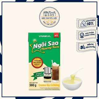 Sữa đặc có đường 380g - Sữa đặc ngôi sao phương nam hộp giấy - nhỏ gọn tiện lợi