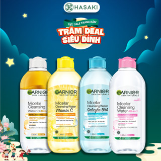 [DAILY] Nước Tẩy Trang Garnier Làm Sạch Sâu Dịu Nhẹ Cho Mọi Loại Da 400ml Hasaki Chính Hãng