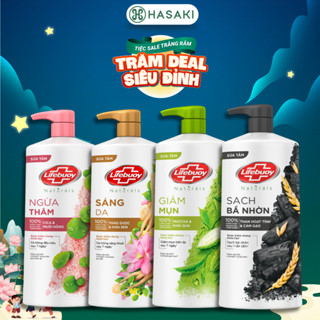 [DAILY] Sữa Tắm Lifebuoy 800gr Detox Sạch Sâu Khỏi Bụi Mịn Pm2.5 100% Từ Thiên Nhiên Hasaki