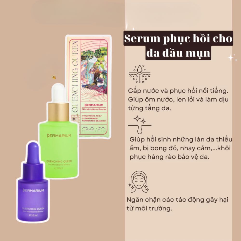 Ảnh 5 của Serum Dermarium Quenching Queen tinh chất dưỡng ẩm, phục hồi toàn diện 30ml
