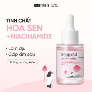 Tinh chất hoa sen + Niacinamide 2% – Serum hoa sen - Cấp ẩm và phục hồi, nuôi dưỡng làn da căng bóng, ẩm mượt 30ml