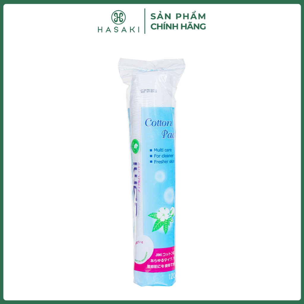   DAILY  Bông Tẩy Trang Jomi 120 miếng tiết kiệm dung dịch 80 miếng và 120 miếng Hasaki Sản Phẩm Chính Hãng 