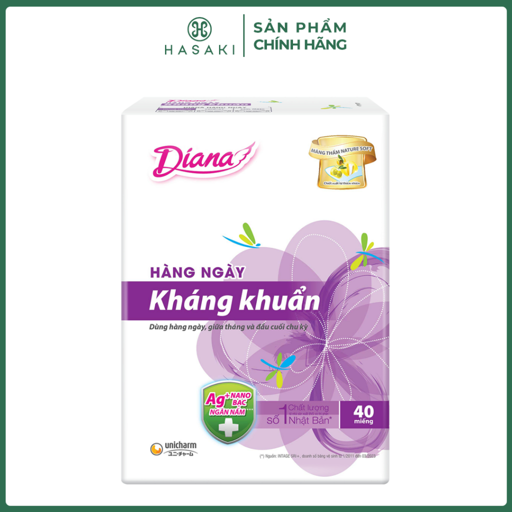 [DAILY] Băng Vệ Sinh Diana Hàng Ngày Sensi Hasaki Sản Phẩm Chính Hãng