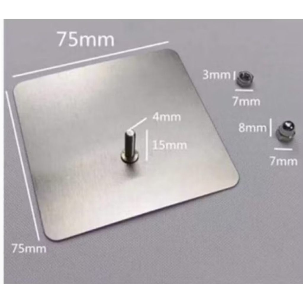 Miếng dán thanh chắn giường inox combo  [ Hỏa tốc ]