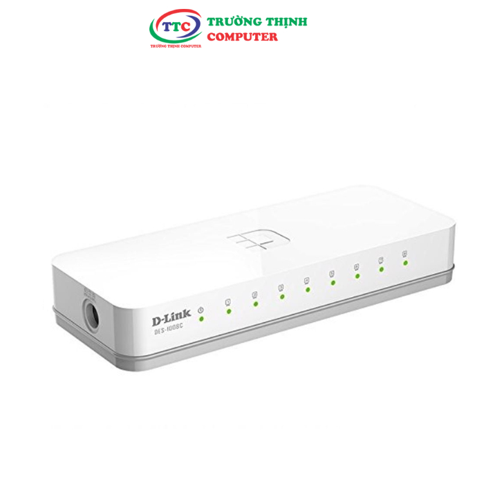 Switch Dlink DES-1008C. 8-Port 10/100 Mbps