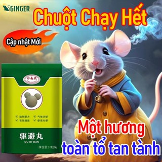  ☠Hiệu ứng 100%☠ thuốc đuổi chuột trong nhà băng phiến đuổi chuột 1gói 10 viên Thành phần thực vật an toàn không độc hại 