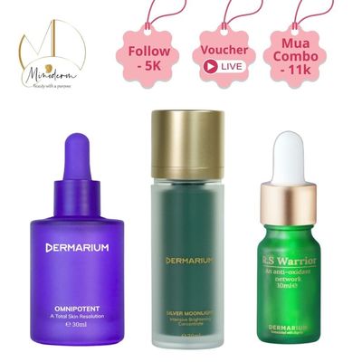 Serum Dermarium Omnipotent, Silver Moonlight, R.S Warrior tinh chất giảm thâm, sáng da 10ml, 30ml