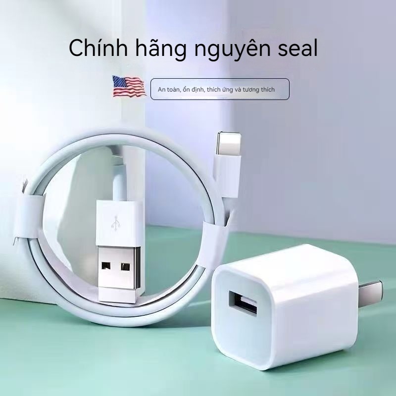 Dây sạc nhanh cho iPhone phù hợp với cáp dữ liệu Apple 6s/XR/7/8/11/iPad8