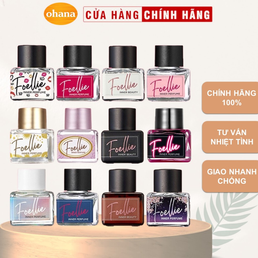 Nước Hoa Vùng Kín Foellie Eau De Inner Beauty Perfume 5ml (Lựa Chọn Mùi)