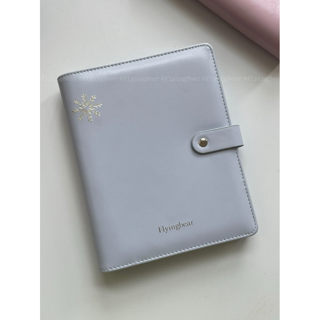 Binder a5 Flyingbear xanh tuyết