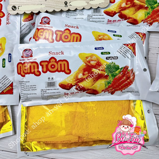 (Combo 10 gói) Snack nem tôm ngon, đồ ăn vặt cổng trường